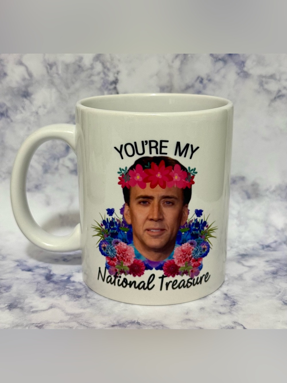Nicolas Cage You’re My National Treasure Mug Funny Gift 11oz Coffee Cup